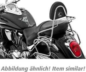 Hepco & Becker Sissybar mit Gepäckträger chrom für Kawa VN 1500 1988-1992