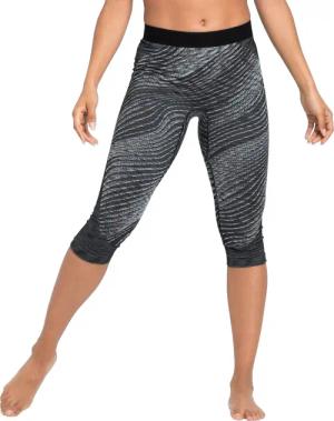 Odlo Blackcomb Eco Damen Funktionshose 3/4 grau M Damen