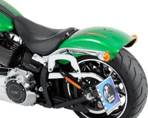 Hepco & Becker C-Bow Seitentaschenhalter chrom für Harley Softail Breakout