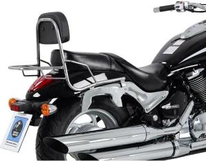 Hepco & Becker Sissybar mit Gepäckträger chrom für Suzuki M 800 R Intruder