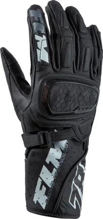 FLM Mandalika Racing Damen Lederhandschuh lang schwarz 8 Damen