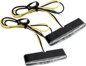Highsider LED Einbaublinkerpaar Stripe klares Glas