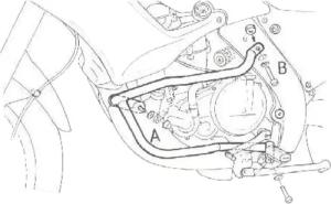 Hepco & Becker Sturzbügel schwarz für Aprilia Pegaso 650 1997-2004