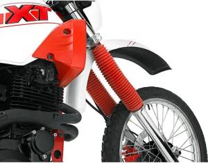 Ariete Faltenbälge 35cm für Ø35-45mm rot