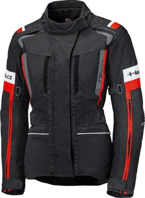 Held 4-Touring II Damen Textiljacke schwarz/rot L Damen