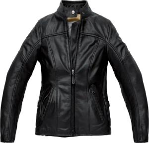SPIDI Rock Damen Lederjacke schwarz 36 (IT 42) Damen