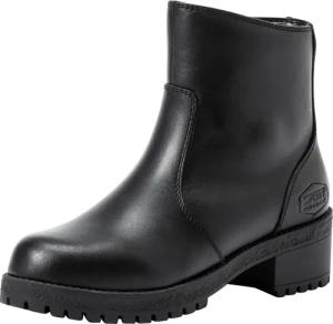 Spirit Motors Damen Lederstiefel 1.0 schwarz 41 Damen