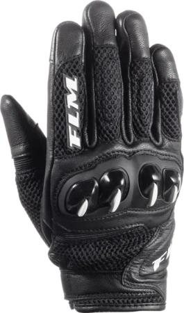 FLM Misano Air Damen Leder/Textilhandschuh kurz schwarz 7 Damen