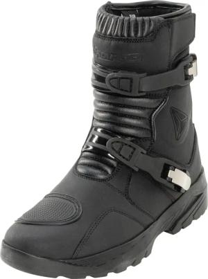 Pharao Robson WP Damen Motorradstiefel kurz schwarz 40 Damen