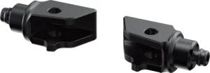 Rizoma Fußrastengelenke Ø22mm PE665B schwarz für Fahrer