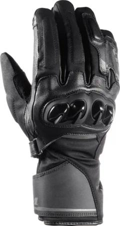 FLM Torque WP Damen Leder/Textilhandschuh lang schwarz 8 Damen