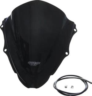 MRA Verkleidungsscheibe Racing R schwarz für CBR 1000 RR 08-11