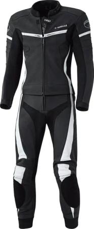 Held Spire Lederkombi 2-tlg. schwarz/weiß 50 Herren