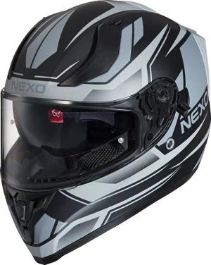 Nexo Integralhelm Sport II Silber Dekor #20 XL