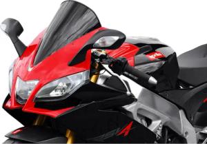 MRA Racingscheibe R schwarz für Aprilia RSV 4/RS4 125 2009-2014