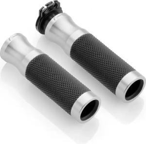 Rizoma Lenkergriffe Sport Alu für 22mm GR258A silber für Vespa GTV