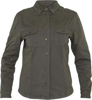 John Doe Damen Motoshirt Hemd olive XS Damen