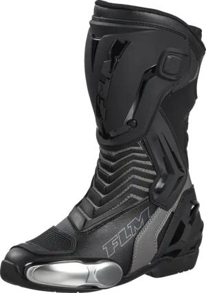 FLM Mandalika Damen Motorradstiefel lang grau 42 Damen