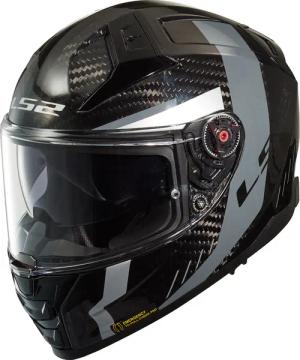 LS2 FF811 Vector II Carbon Grid Polo Edition XS