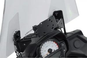 SW-MOTECH QUICK-LOCK Navi-Halter an Cockpit für KLE 650 Versys 15-21