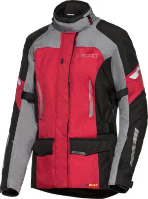 FLM Damen Touren Textiljacke 3.0 schwarz/grau/rot M Damen