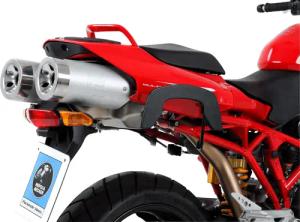 Hepco & Becker C-Bow Seitentaschenhalter schwarz für Multistrada 620-1100
