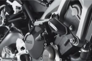 SW-MOTECH Sturzpads für Yamaha MT-09 /Tracer/Street Rally
