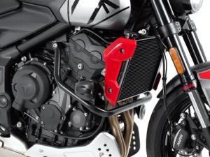 Hepco & Becker Sturzbügel schwarz mit Pads für Triumph Trident 660