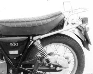 Hepco & Becker Rohrgepäckbrücke TC chrom für Yamaha SR 500 1978-1998