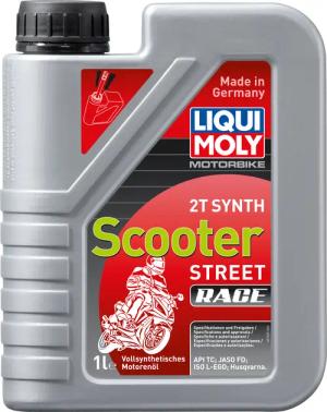 Liqui Moly 2-Takt Öl Motorbike 2T Scooter Street Race Vollsynt. 1 Liter