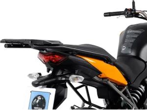 Hepco & Becker Alurack Gepäckbrücke schwarz für KLE 650 Versys 2010-2014