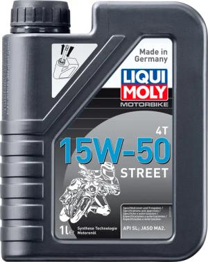 Liqui Moly Motoröl Motorbike 4T 15W-50 Street 1 Liter