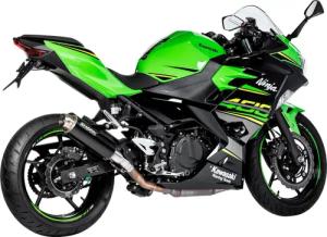 Shark exhaust SRC4 Auspuff schwarz 845064 für Kawasaki Z/Ninja 400