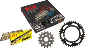 D.I.D. Kettenkit Alu 520VX3(G&B) Niet X 16/42/118 schwarz für KTM D