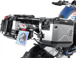 Hepco & Becker Xplorer Cutout Kofferset silber für BMW R 1200 GS LC 13-18