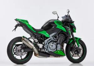 Shark exhaust Auspuff SRC4 Titan für Kawasaki Z 900 2017-2019, A2 2020-