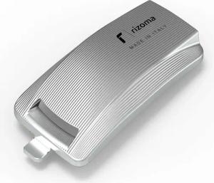 Rizoma Verkleidungsteil Alu Motorabdeckung ZVP044A silber für Vespa