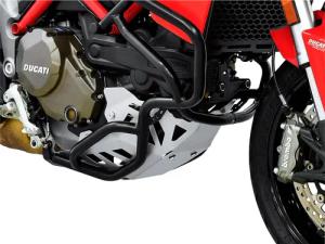 Zieger Motorschutz Alu silber für Ducati Multistrada 1200 2015-2017