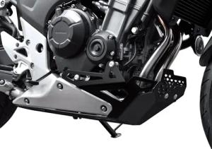 Zieger Motorschutz Alu schwarz für Honda CB 500 X 2013-2015