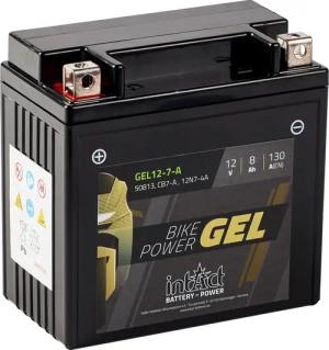 intAct Batterie Bike Power Gel geschlossen B7-A 12 Volt, 8Ah (CB7-