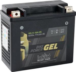 intAct Batterie Bike Power Gel geschlossen TX20H-BS  12 Volt, 20Ah