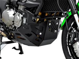 Zieger Motorschutz Alu schwarz für Kawa KLZ 1000 Versys 2015-2018