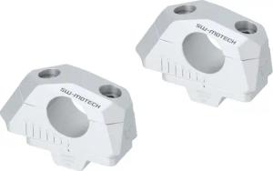 SW-MOTECH Lenkerverlegung variabel für Ø28mm silber