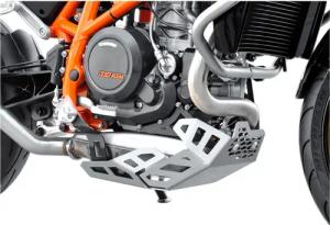 Zieger Motorschutz Alu silber für KTM Duke 690 2012-