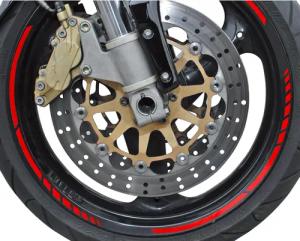 FOLIATEC Felgenzierstreifen Racing 7mm rot