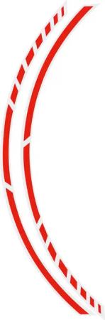 FOLIATEC Felgenzierstreifen Racing 7mm neon rot