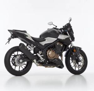 Shark exhaust Auspuff DSX-10 schwarz für Honda CB/CBR/NX 500 2024-