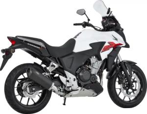 Shark exhaust DSX-10 Auspuff für Honda CB/CBR 500 F/X/R 2013-2015 schwarz