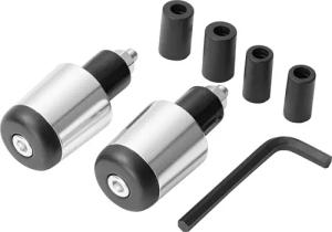 Hashiru Lenkergewichte Alu ST07 für 12/14/18mm silber/schwarz