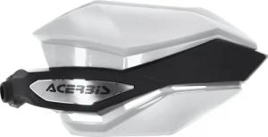 Acerbis Handprotektorenpaar Argon weiß/schwarz für Yamaha MT/MXT/XTZ